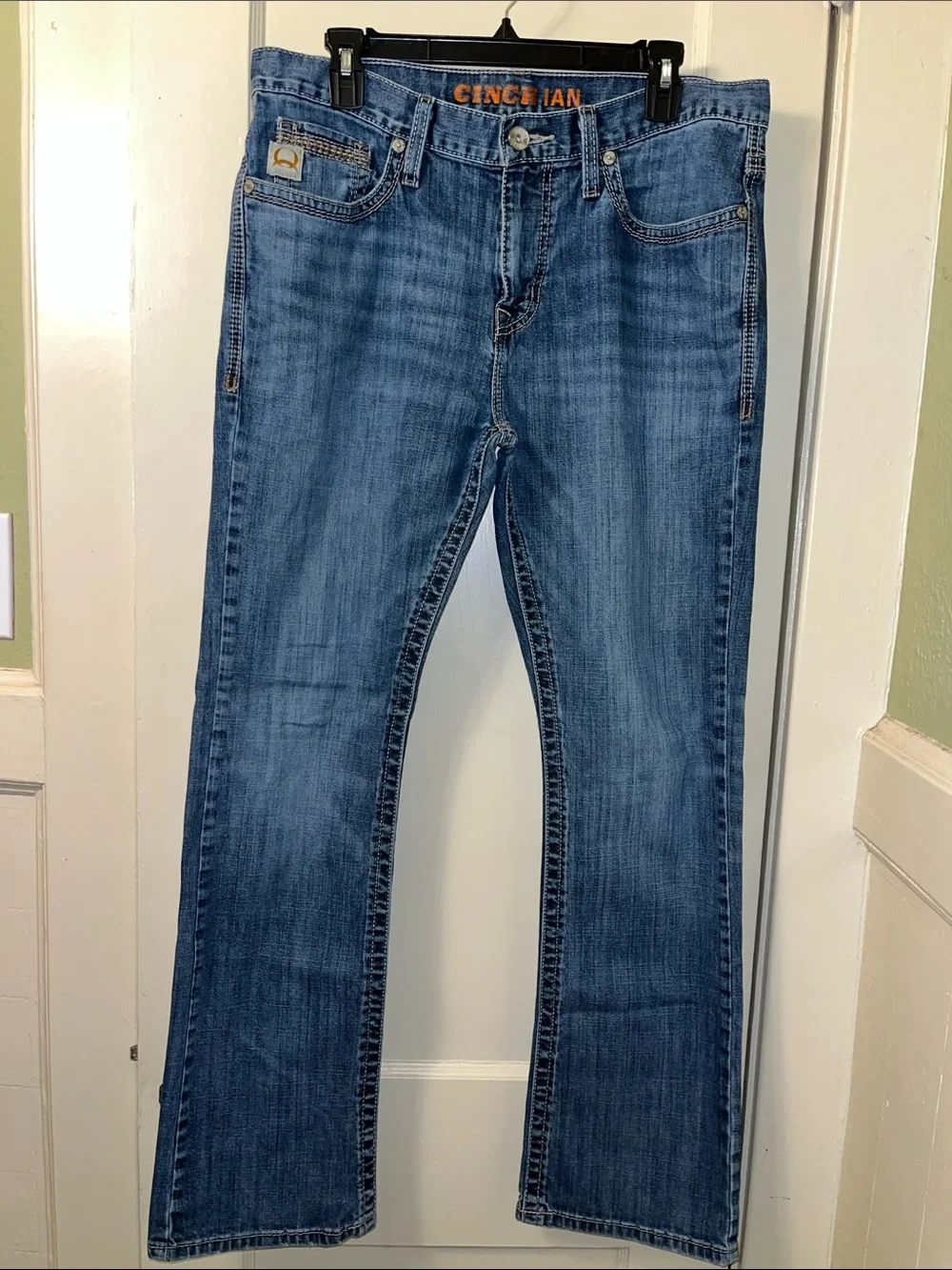 Cinch Ian Men’s Bootcut Jeans in Medium Blue